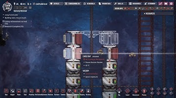 Oxygen Not Included Badlands ep 9 Cargo Rocket time