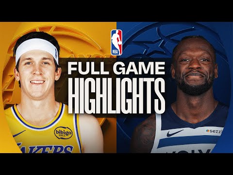 LAKERS at TIMBERWOLVES | FULL GAME HIGHLIGHTS | October 29, 2025