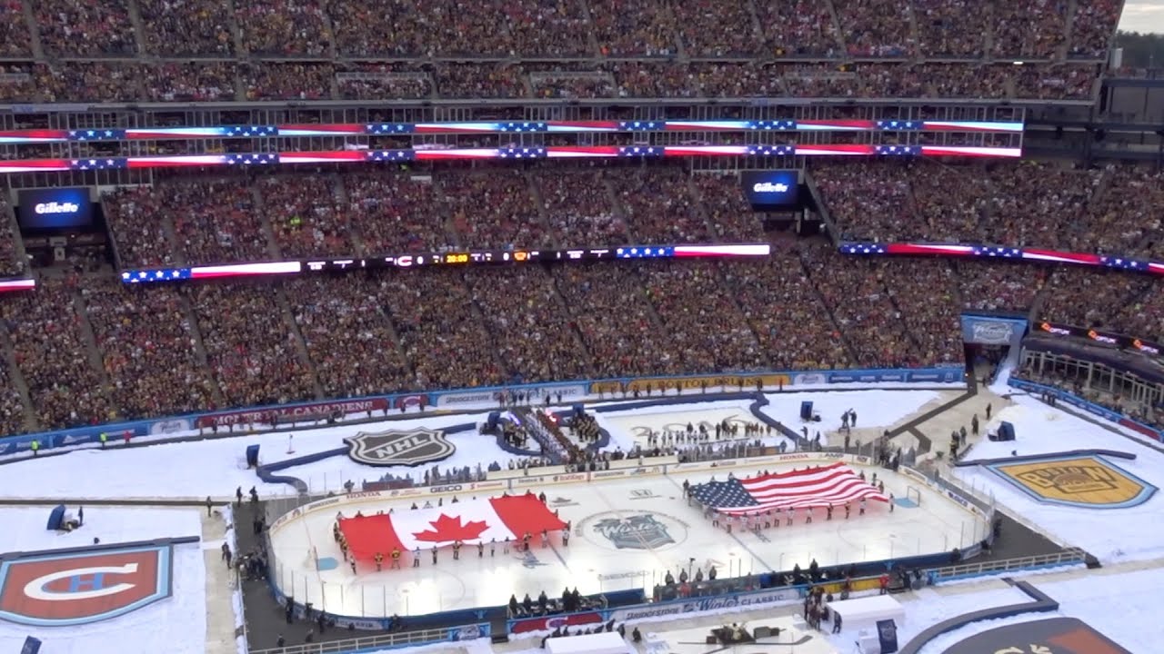 2016 Nhl Winter Classic Boston Bruins Vs. Montreal Canadiens 