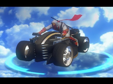 Sonic & All-Stars Racing Transformed - Joe Musashi (All Star) - YouTube