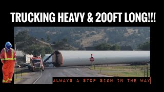 HEAVYHAUL#67 LIFE OF A TRUCKER.. TRUCKING HEAVY & 200FT LONG. INDUSTRY NO G00D. BAD TIME TO BY TRUCK