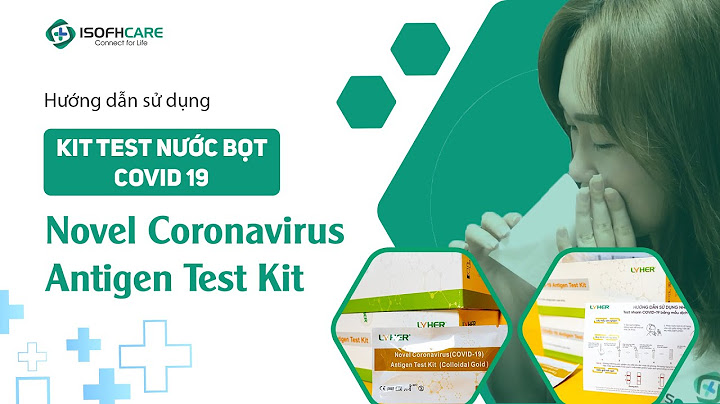 Hướng dẫn test nước bọt