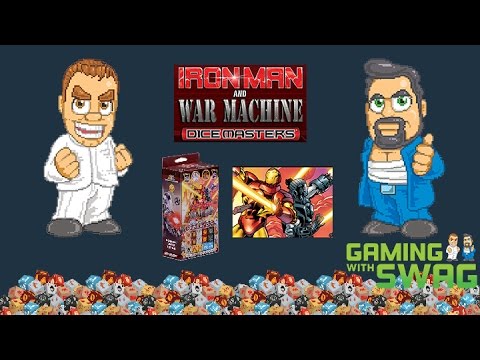 Marvel Dice Masters Iron Man And War Machine Starter Set