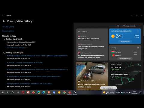 Microsoft is working on a fix for blurry Windows 10 taskbar widget hqdefault