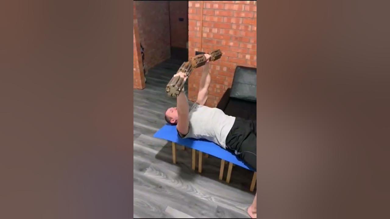 Жим лежа на табуретках