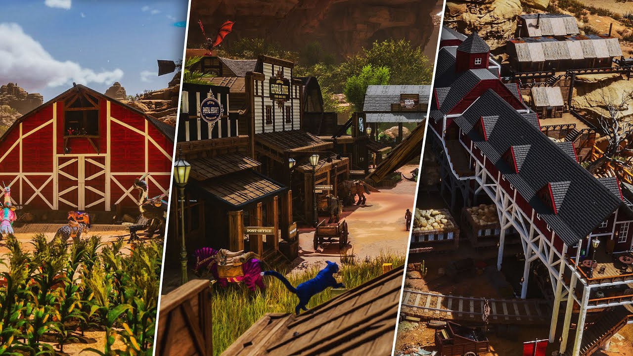 I Organized a Western Build Challenge in ARK: Survival Ascended! - YouTube