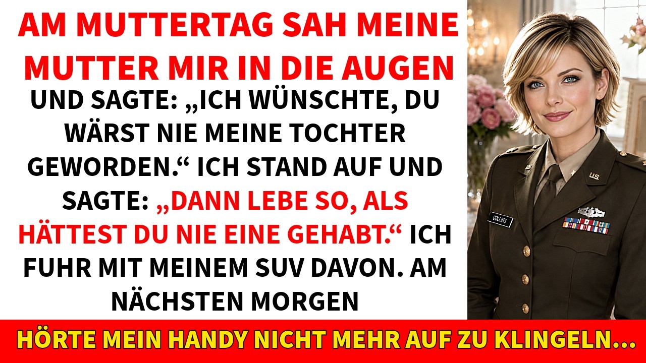 Am Muttertag sah mich meine Mutter an und sagte: „Ich wünschte, du wärst nie meine Tochter gewesen.“ Ich stand auf, ging, und ließ das Geschenk auf dem Tisch zurück – eine Schachtel, die ich...