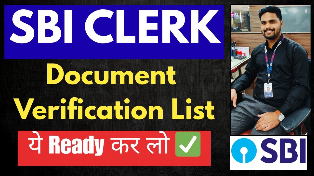Be Ready With Document✅✅✅| SBI Clerk Documents Required 2025 | SBI Clerk Mains Result 2025 | SBI JA