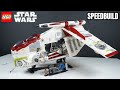 The biggest yet: LEGO Star Wars &#39;UCS Republic Gunship&#39; Speedbuild! | Set 75309 from 2021