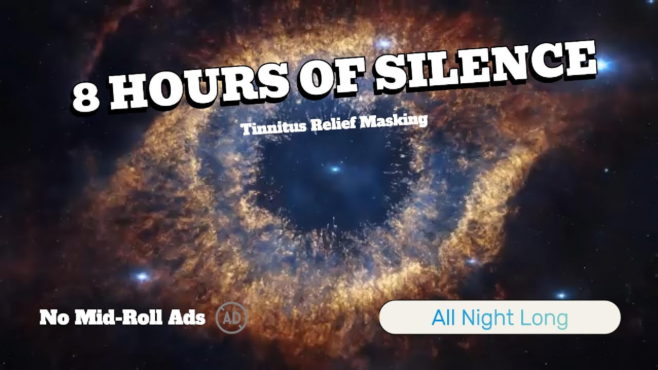FALL ASLEEP FAST | Tinnitus Relief & Cosmic Dreams | 8 Hours | STOP TINNITUS
