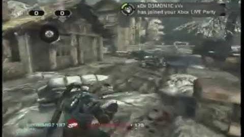 Gears of War 2 (GoW2) Walkaway Chainsaw Tutorial