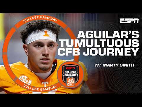 Joey Aguilar's journey from City College of San Francisco to Tennessee QB 👏 | College GameDay
