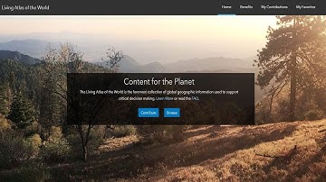 Discover Esri’s Living Atlas of the World Website