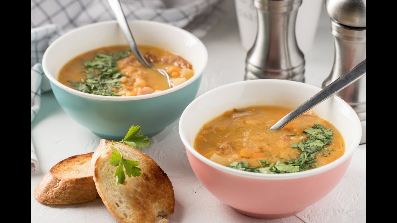 Суп ЛОБИО Постный суп с фасолью - YouTube