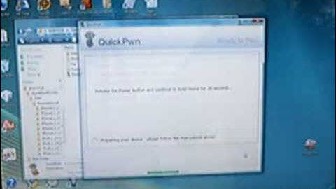 iPod Touch/iPhone 2.1 Jailbreak - GUI Version using QuickPwn