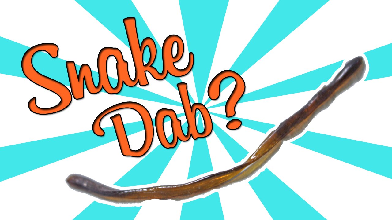 HUGE CANNABIS SNAKE DAB??