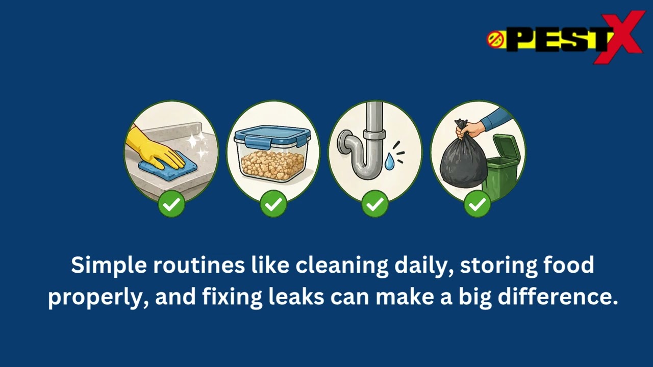⁣Daily Habits That Prevent Pest Problems (Simple Routines)