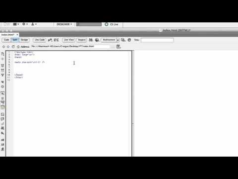 HTML 5 - Correct Head Section Setup