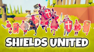 SHIELDS UNITED. EVERY SHIELD UNITS VS SAME PRICE UNITS | TABS GAMEPLAY