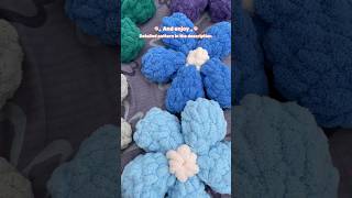 Crochet Flower pillow quick tutorial 🌸