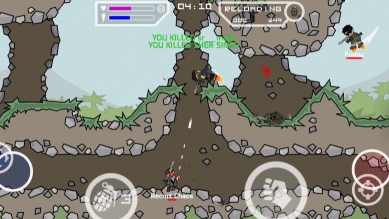 DAY-91 || MINIMILITIA DOODLE ARMY GAMEPLAY ||2026 LATEST UPDATE || 27 KILLS||OUTPOST MAP||