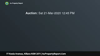 77 Koola Avenue, Killara NSW 2071 | AuPropertyReport.Com