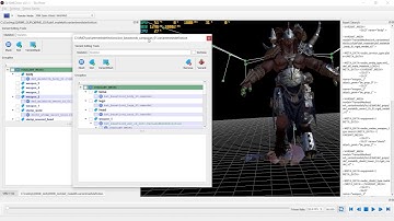 "Qt RME" Test X.4: Multi windowed VMD editor, Total War Modding tool