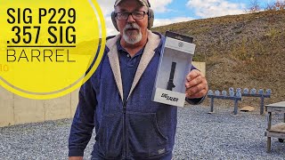 SIG P229 Replacement barrel, .357 SIG vs. .40 S&amp;W