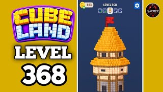 Cube Land Puzzle Level 368 Walkthrough Solution
