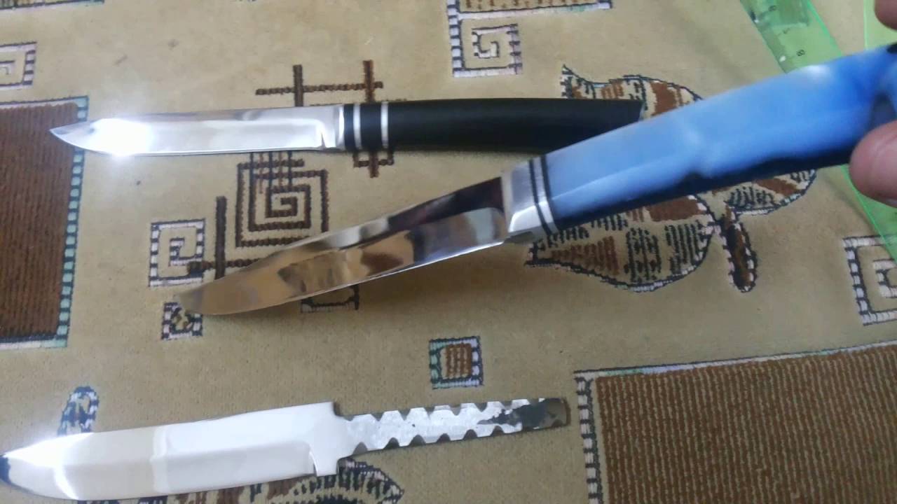 Нож из подшипника видео