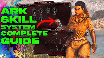 Ark SKILL SYSTEM Complete GUIDE!! How To Unlock, Use, and Get Skills in Ark Survival Ascended!!!