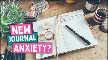 SETTING UP MY NEW WRITING NOTEBOOK. Anxious about starting a new writing journal? Cosy & calm chat.