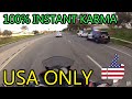 USA Instant Karma 2020 MEGA COMPILATION -  Bad Drivers Pulled Over by Police, Crash, BUSTED JUSTICE