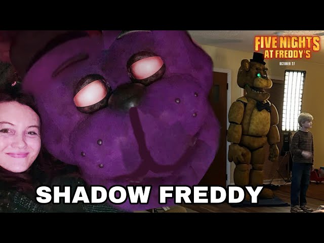 SHADOW FREDDY💜 FNAF MOVIE  Five Nights At Freddy's movie BTS I