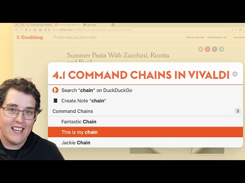 Become a Command Chain Master in Vivaldi