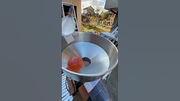 Marble Run (Wooden course with funnel, transparent pipe and gutter) #9 #ASMR