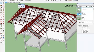 Layout SketchUp ตอนที่ 1/2 โดยโยธาไทย