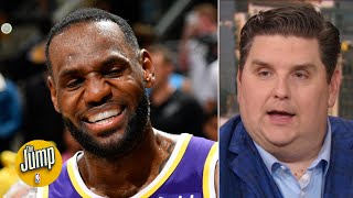LeBron would never say it, but he'd love to average a triple-double - Brian Windhorst | The Jump