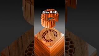 Perfect Fit Wooden Physics Simulation In Blender 3D Clean, Crisp & Satisfying