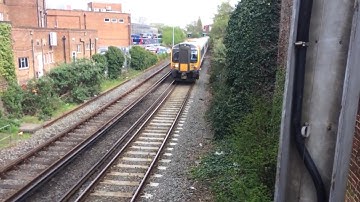 Class 444 at Poole Level Crossing!