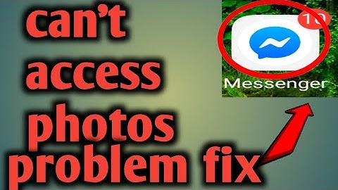 Fix messenger can