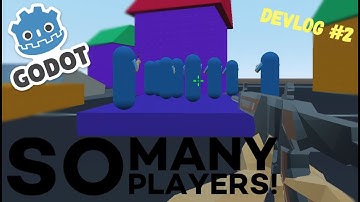 Volunteers DevLog 2 | So many players on my Godot server!