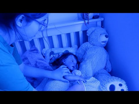 Night Routine with Reborn Baby Doll and Toddler Reborns