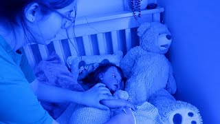 Night Routine with Reborn Baby Doll and Toddler Reborns