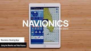 Support: Viewing Weather and Tide Information in the Navionics® Boating App screenshot 4