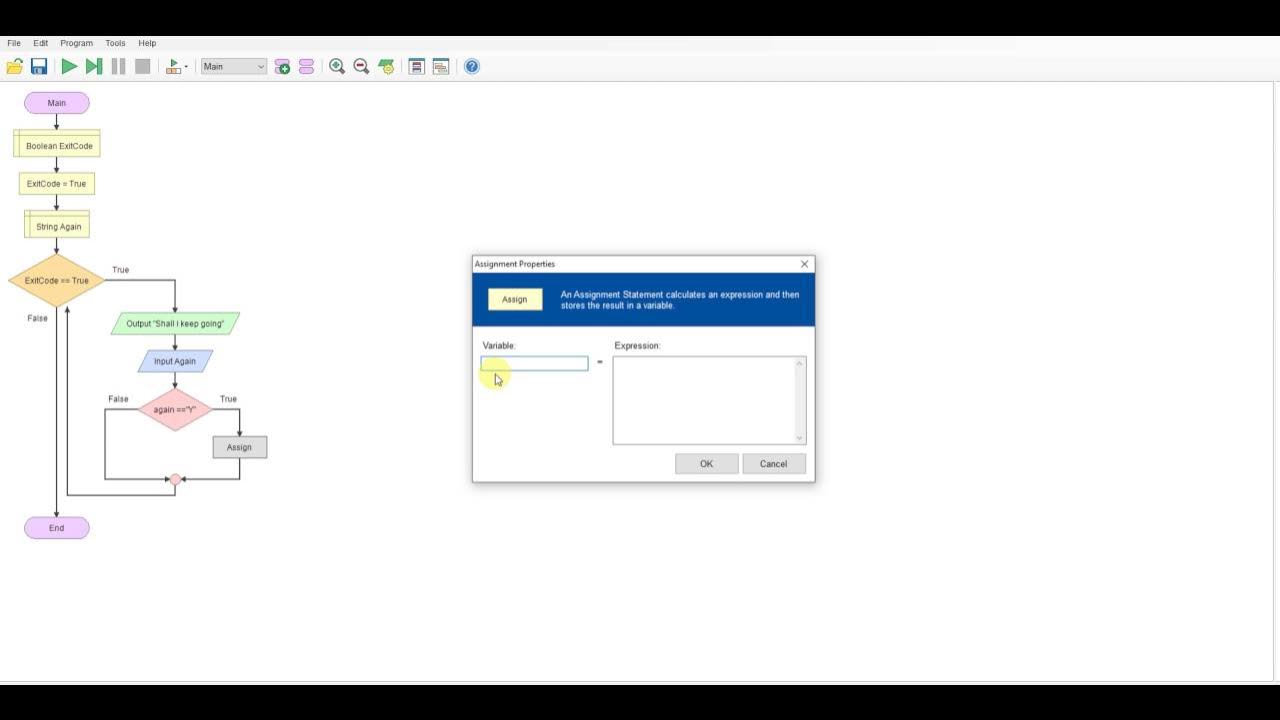 While Loop Flowgorithm - YouTube
