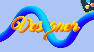 How to Make 3D Line Animation in DaVinci Resolve (Fusion Tutorial)