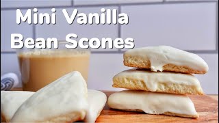 Mini Vanilla Bean Scones