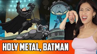 Batmetal Reaction | Batman Rockin to Metal With Those Puckered Lips!