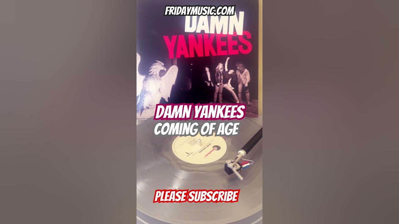 DAMN YANKEES Coning Of Age Silver Vinyl #fridaymusic #damnyankees #styx #tednugent #new #music #rock